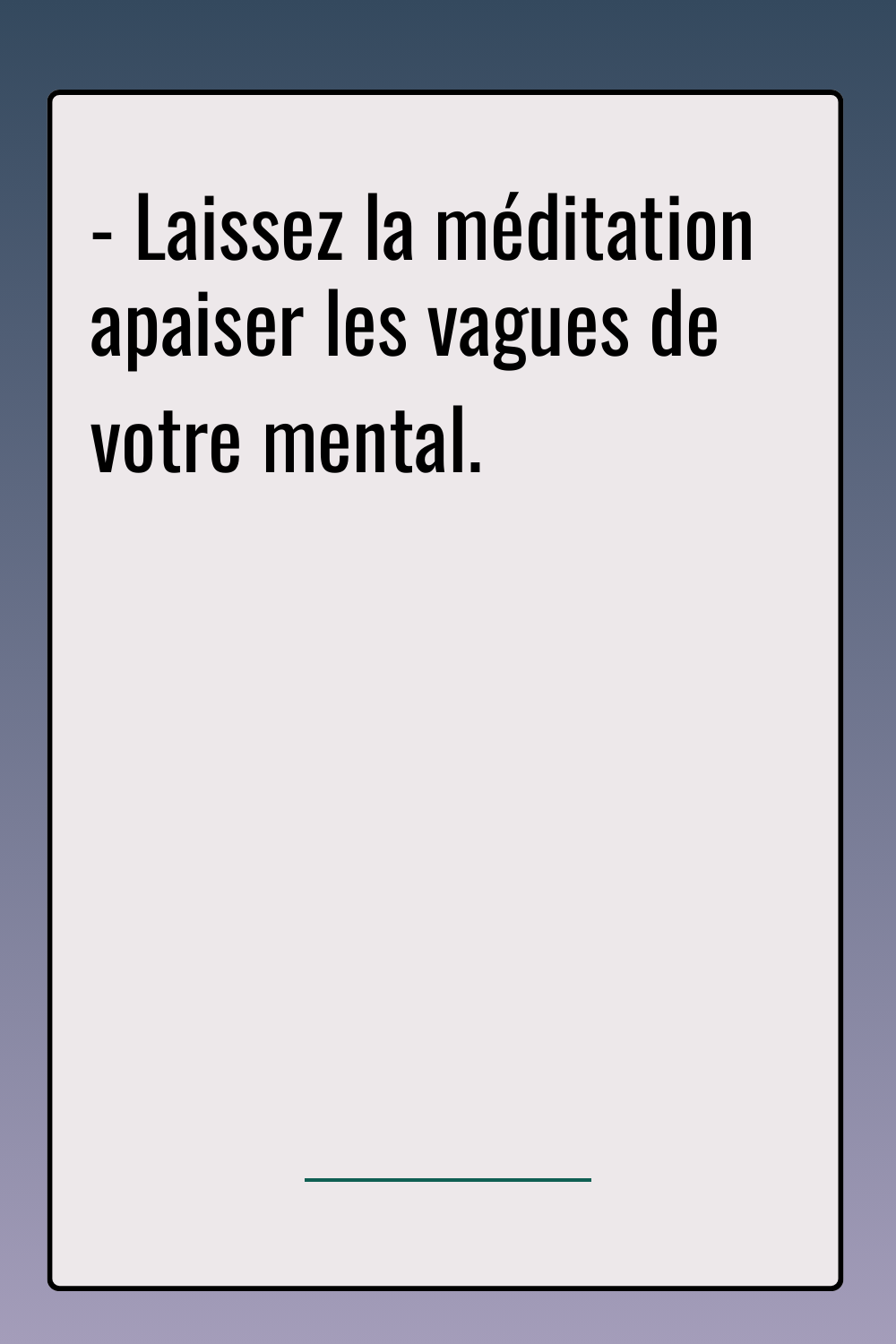 Image de citation
