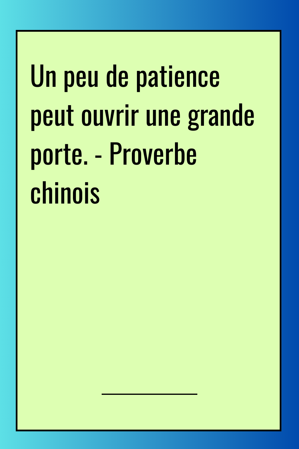 Image de citation