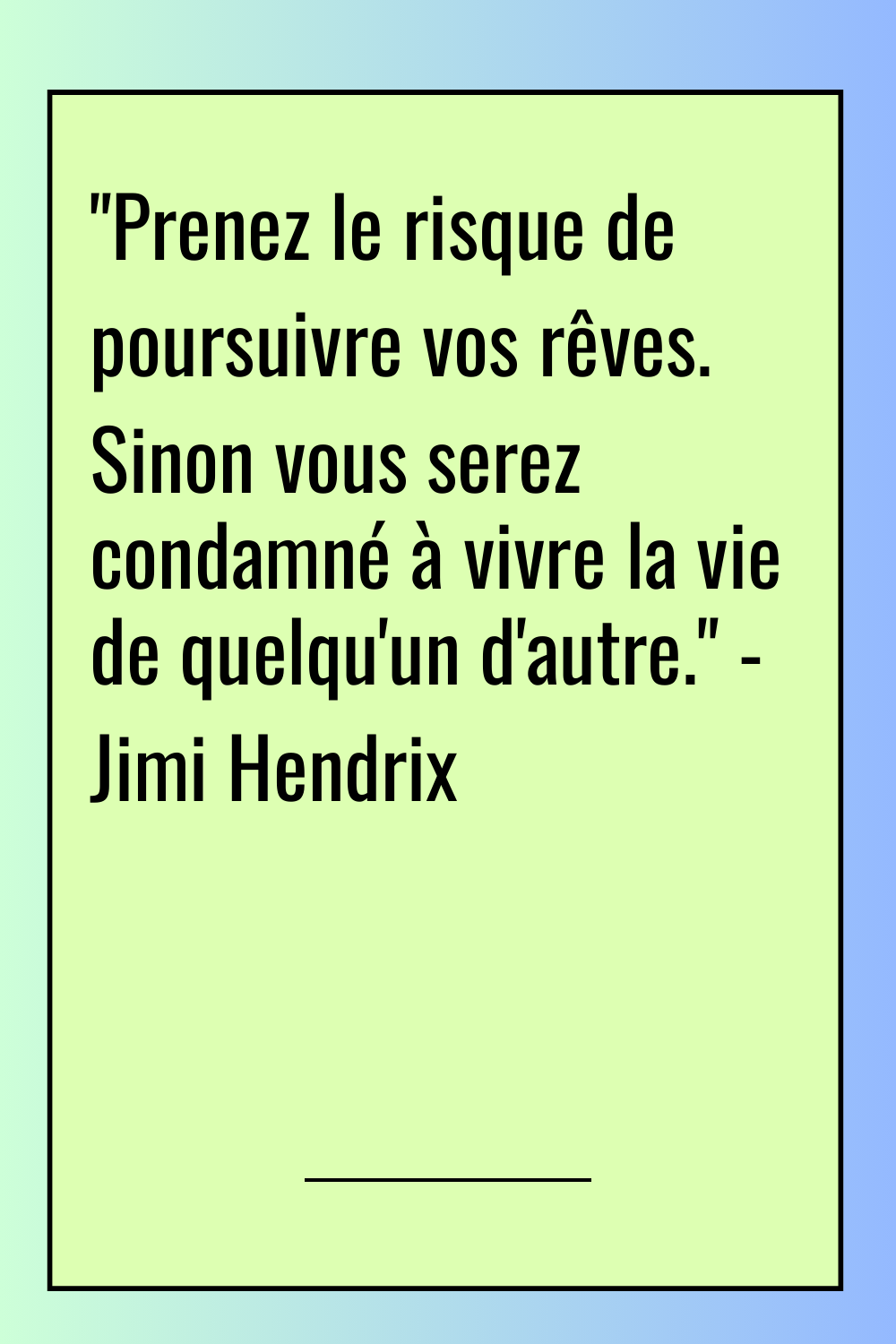 Image de citation