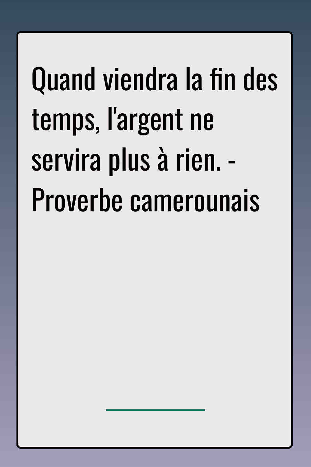 Image de citation