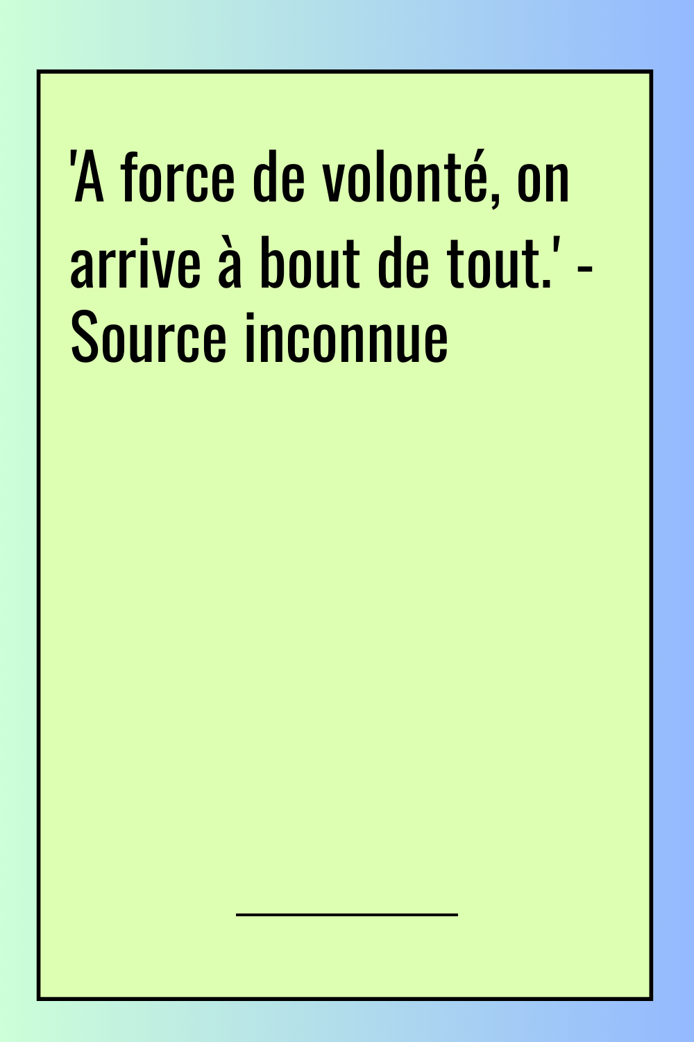 Image de citation