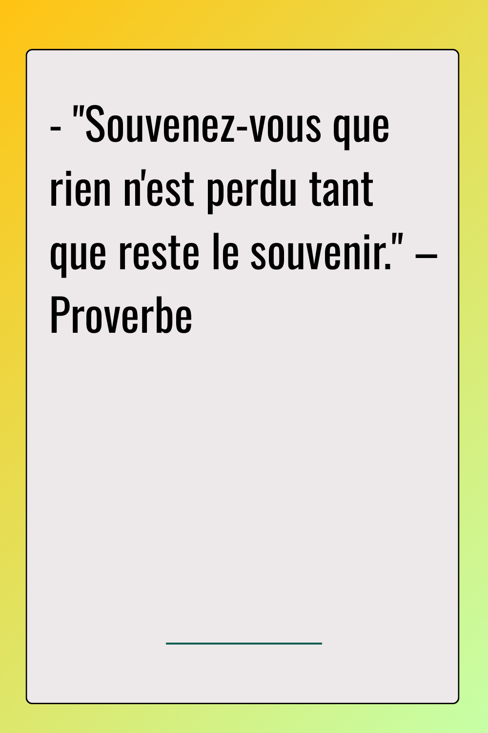 Image de citation