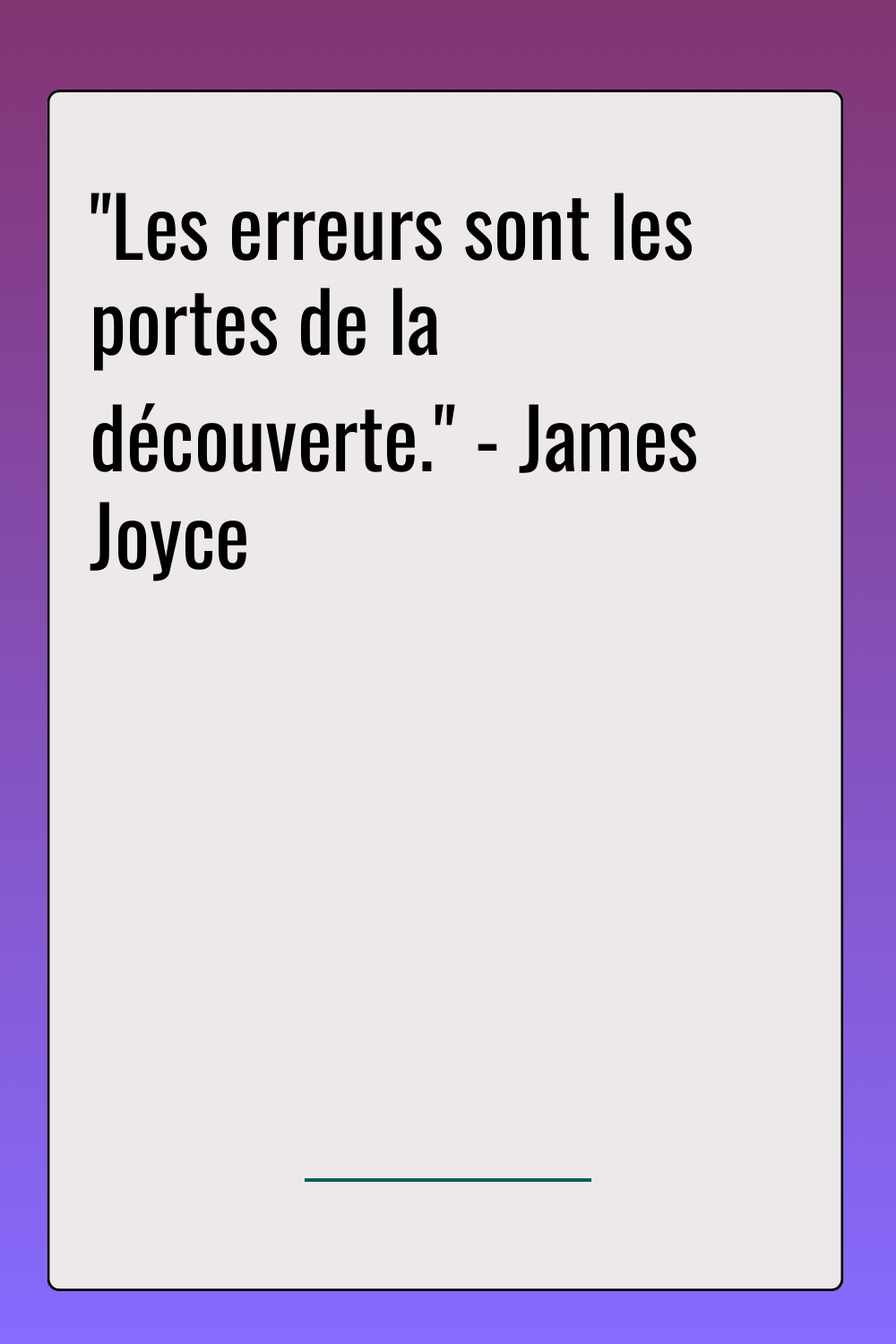 Image de citation