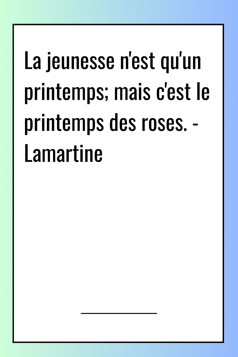 Image de citation