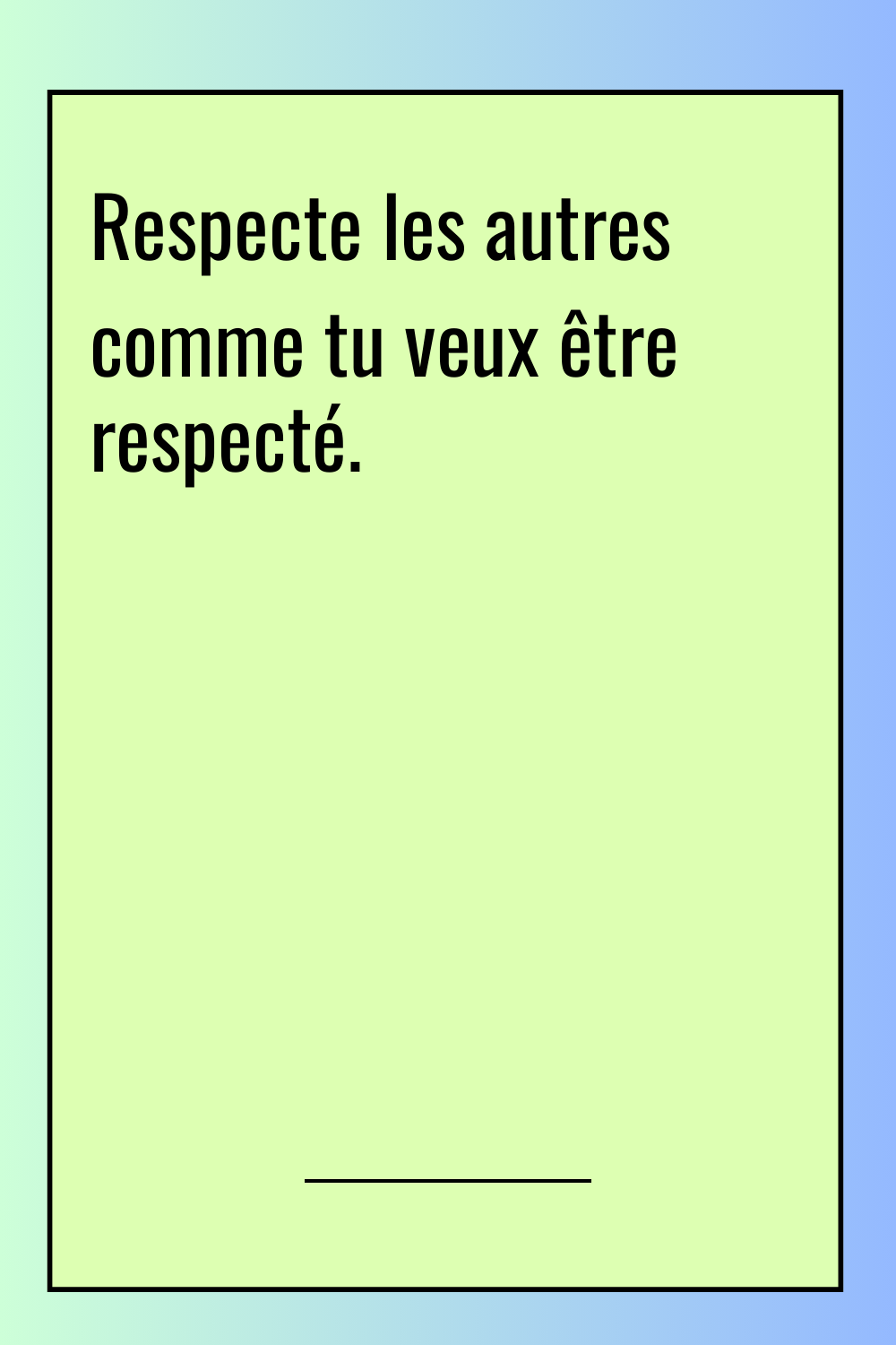 Image de citation