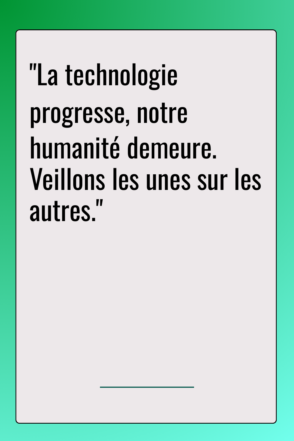 Image de citation