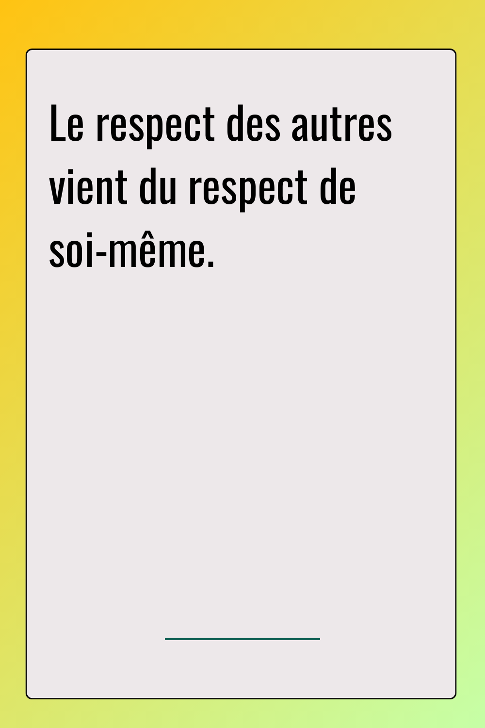 Image de citation