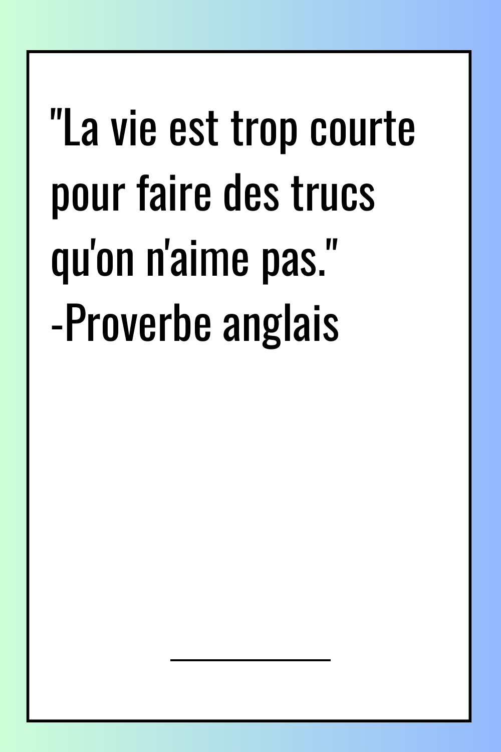 Image de citation