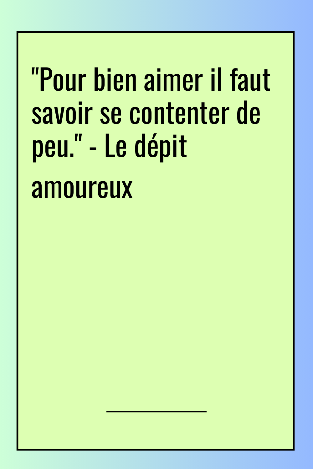 Image de citation