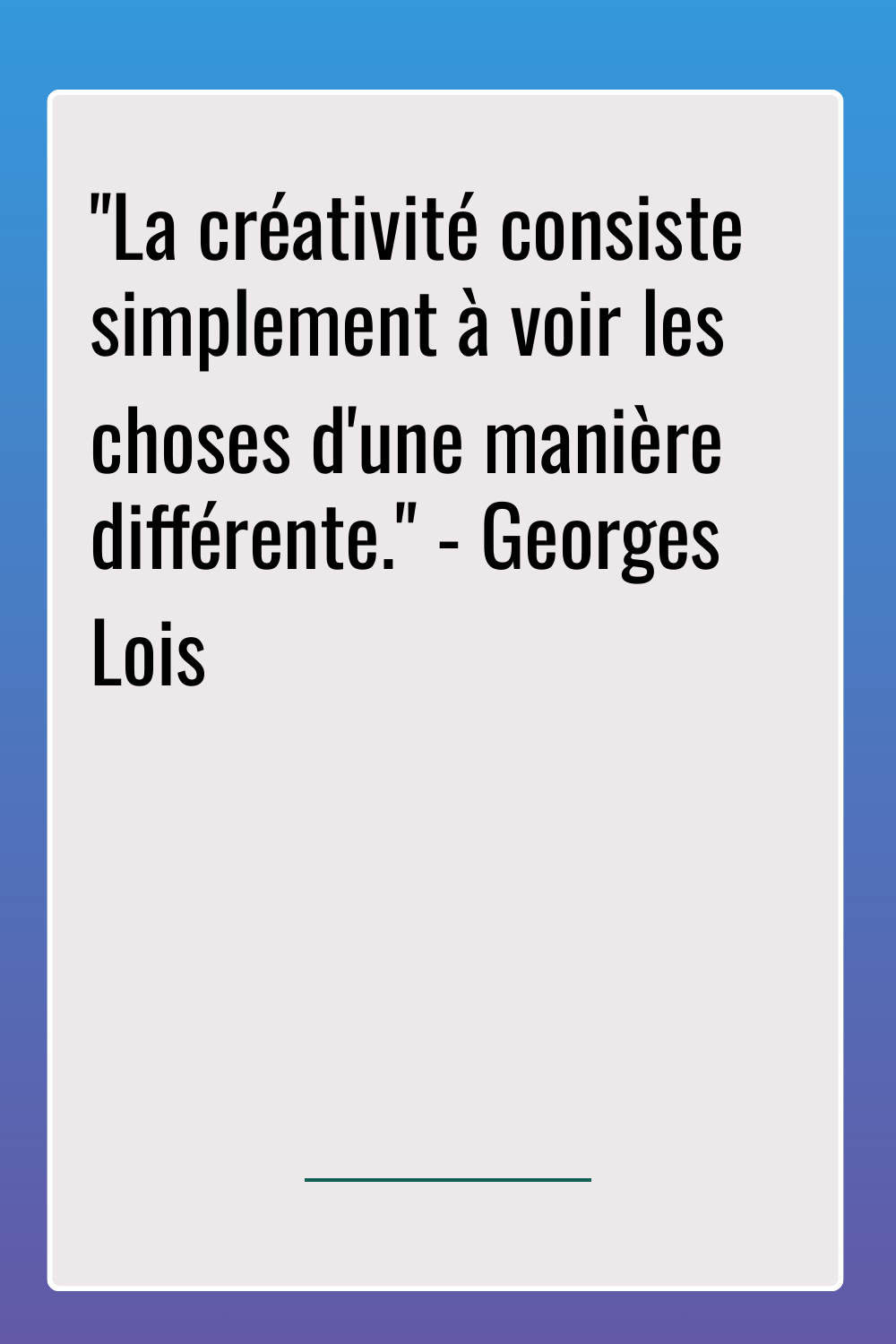 Image de citation