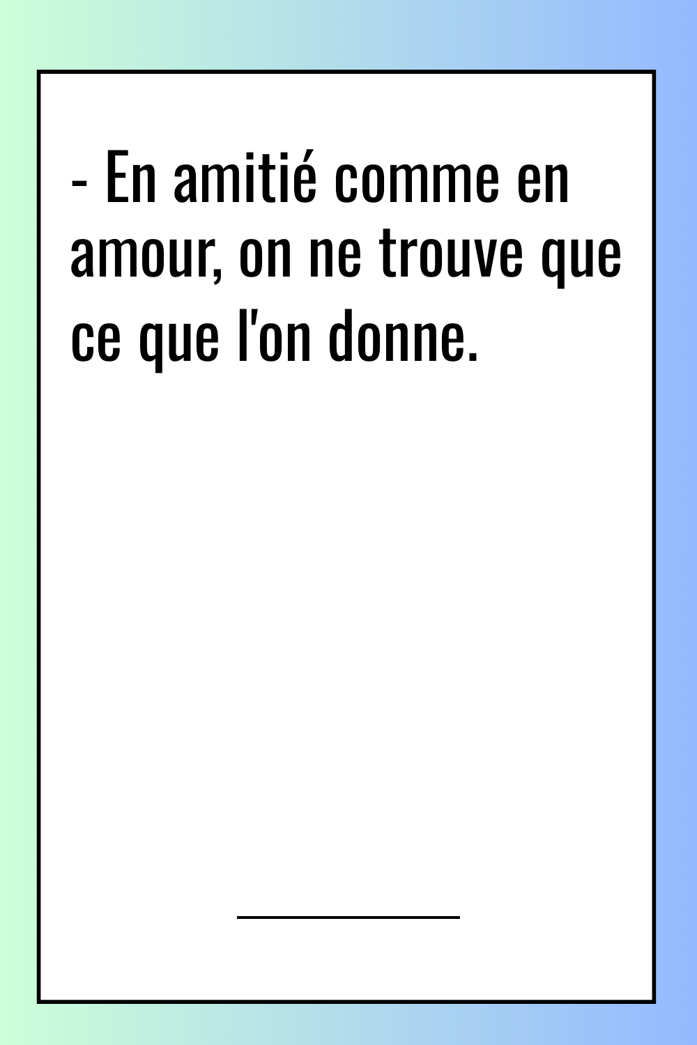 Image de citation