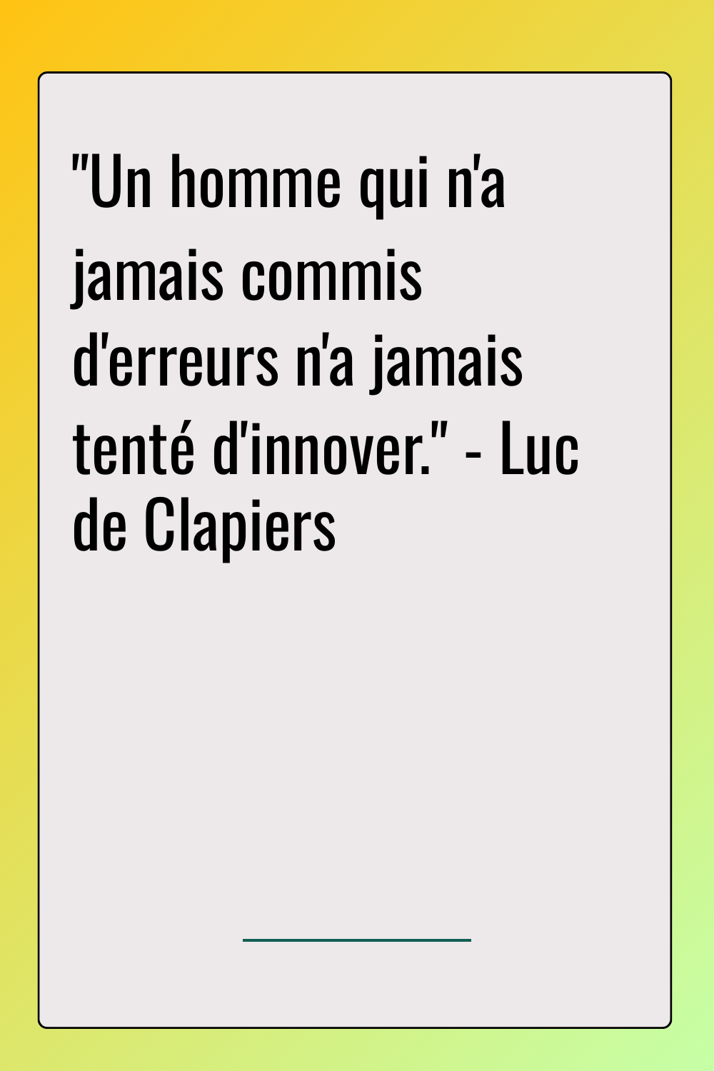Image de citation