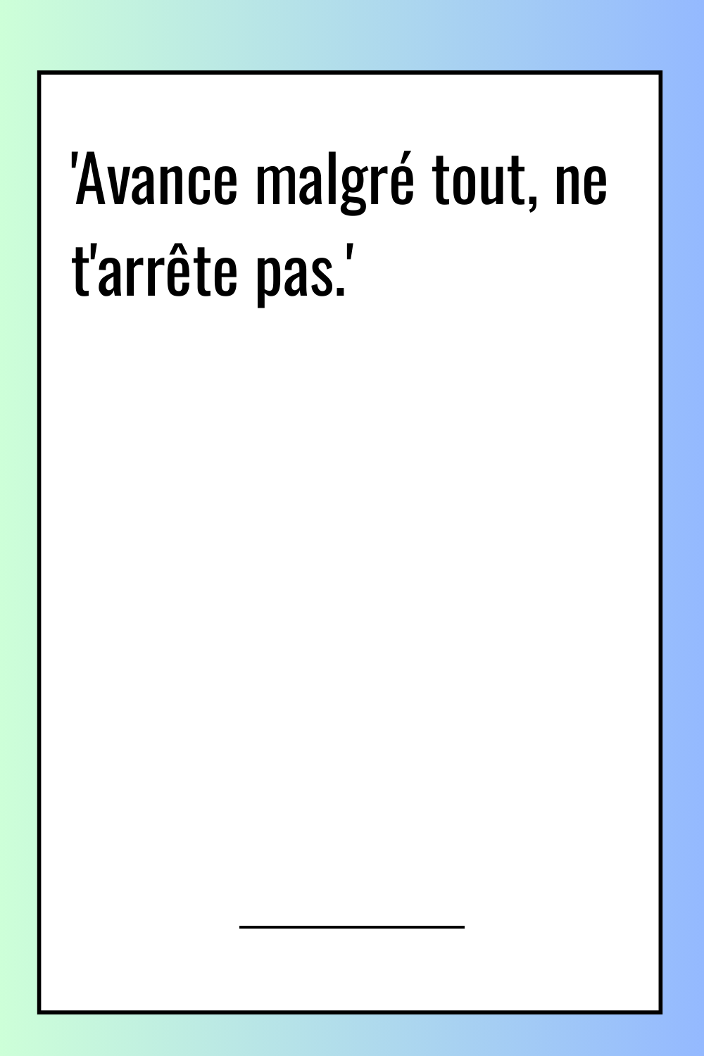 Image de citation