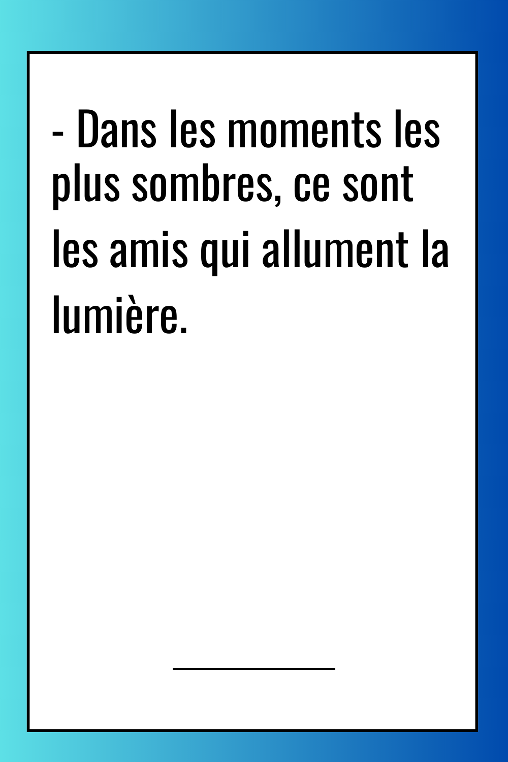 Image de citation