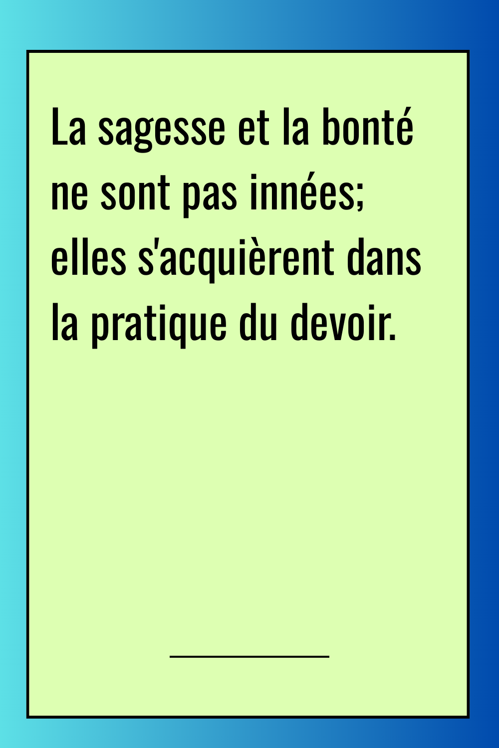 Image de citation