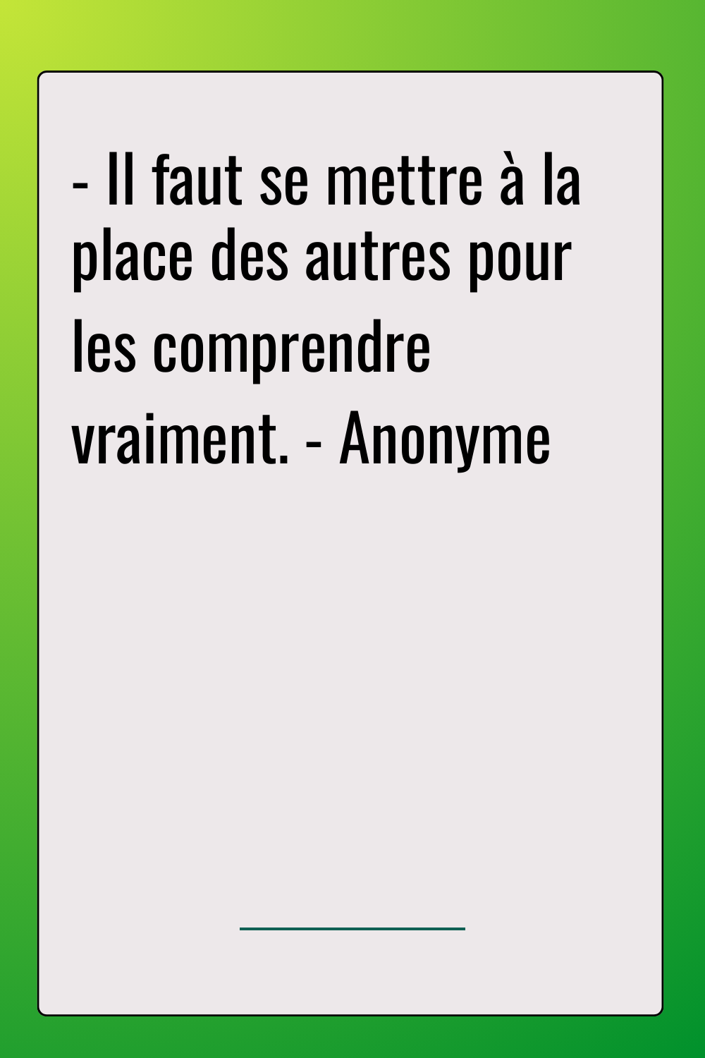 Image de citation