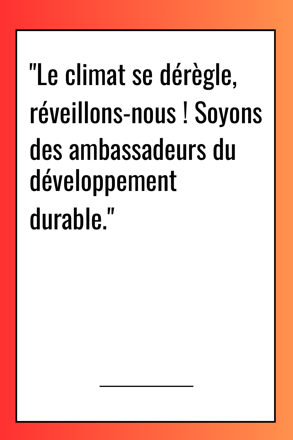 Image de citation