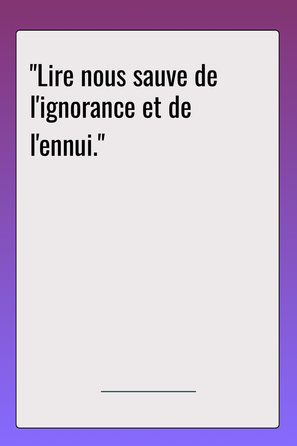 Image de citation
