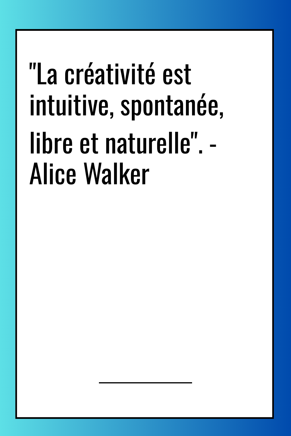 Image de citation