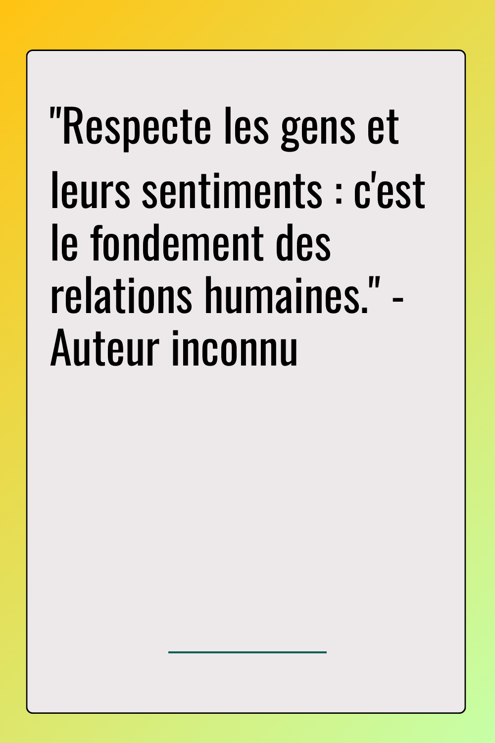 Image de citation