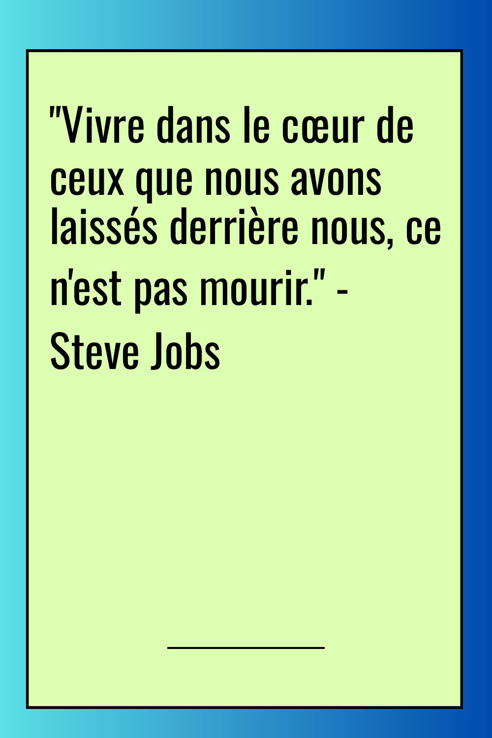 Image de citation