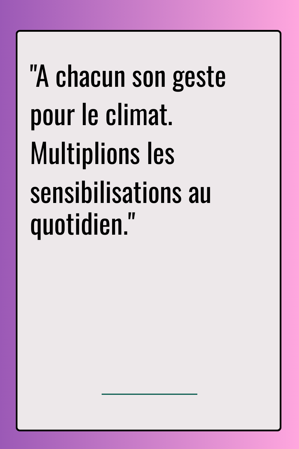 Image de citation