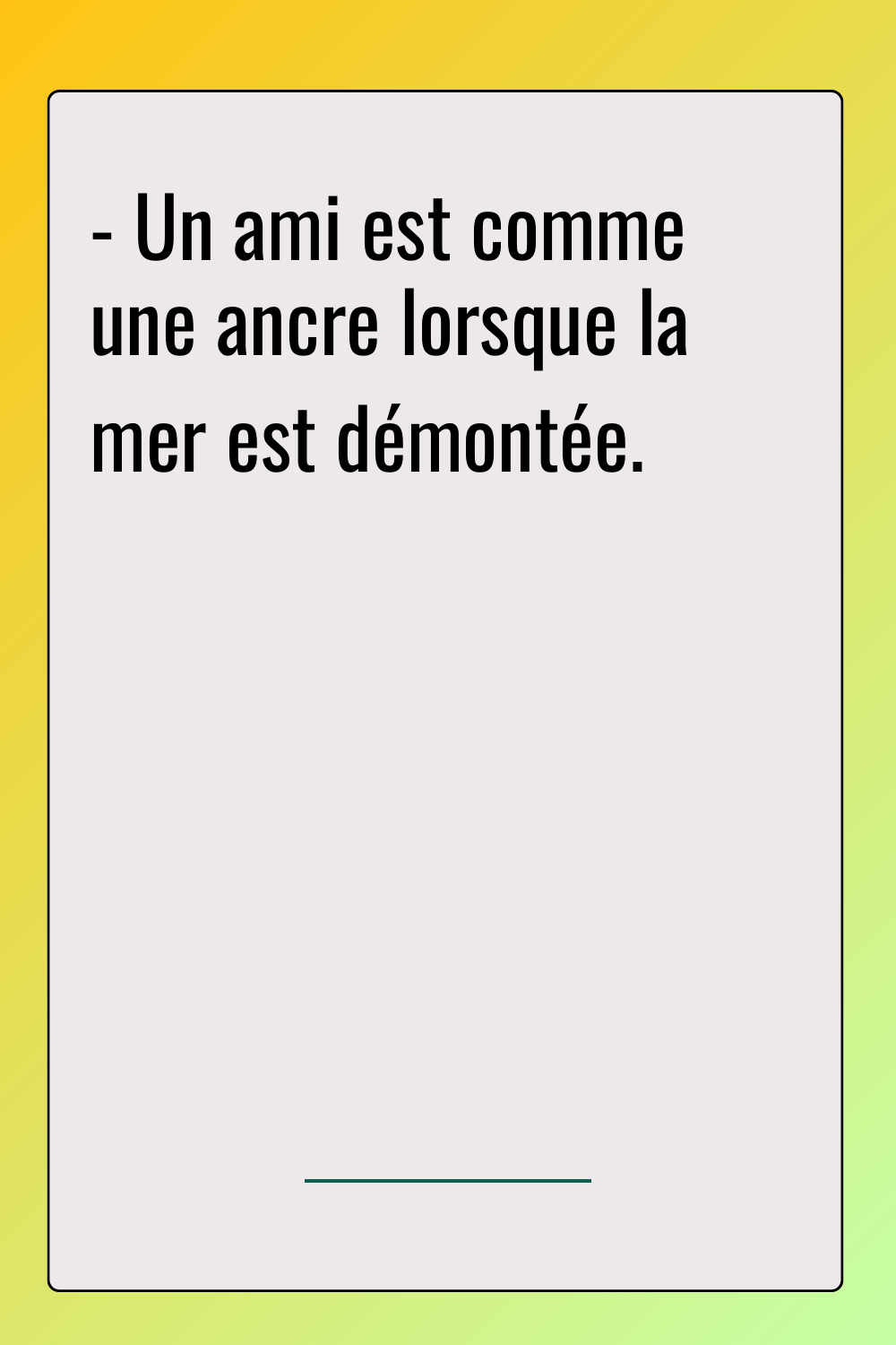 Image de citation