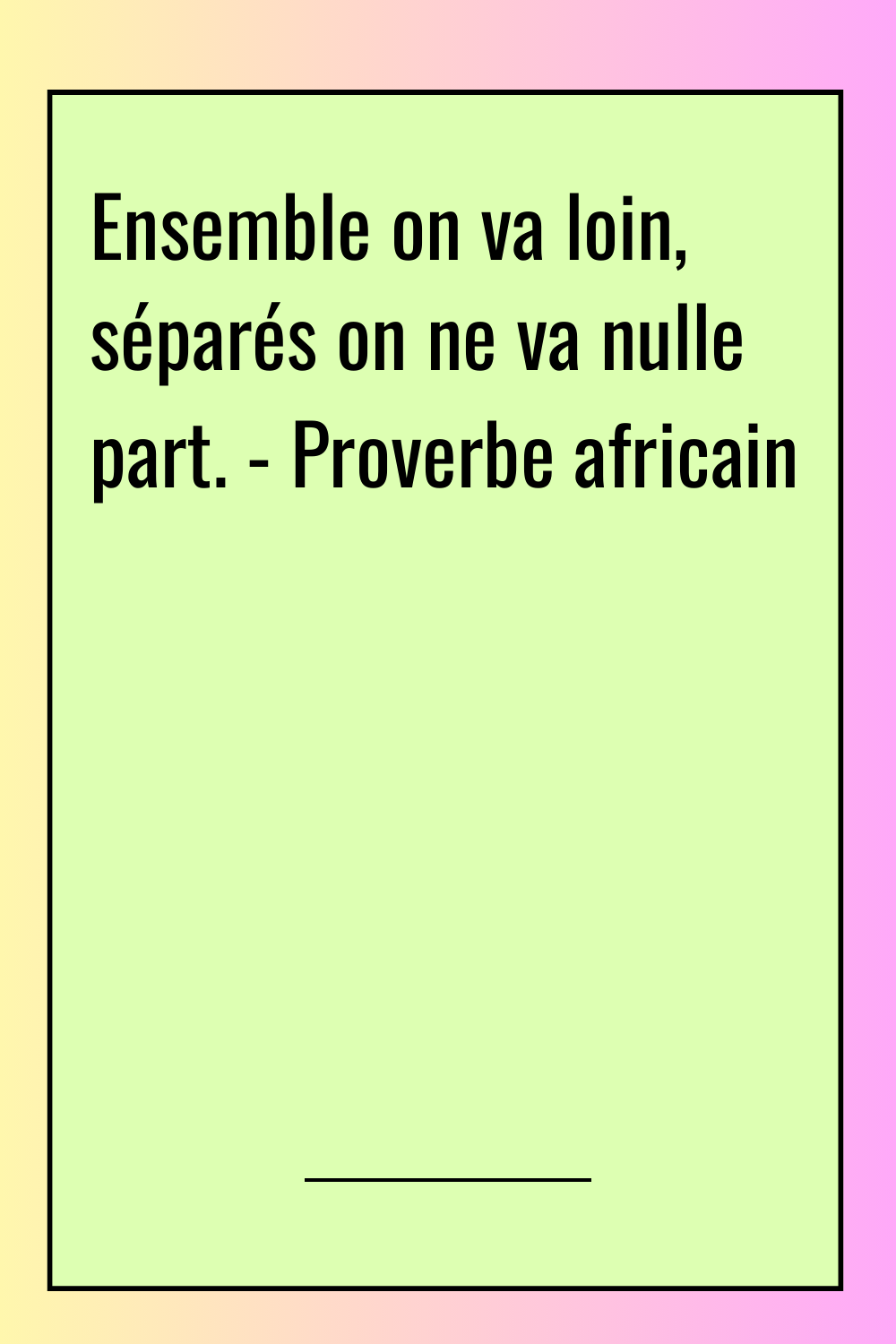 Image de citation