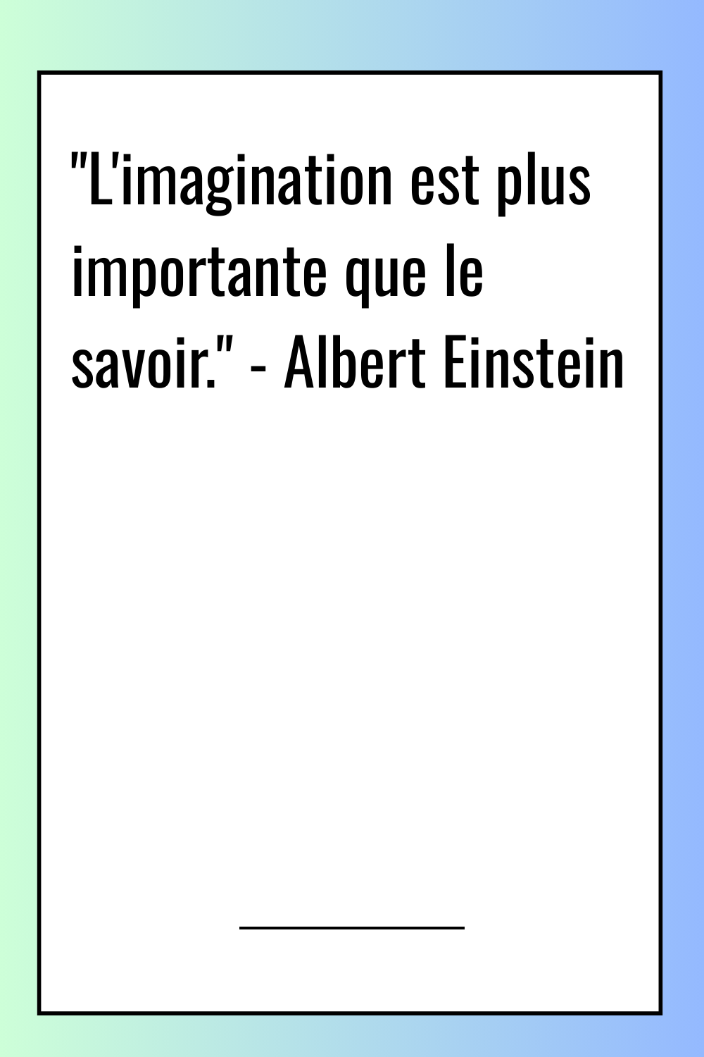 Image de citation