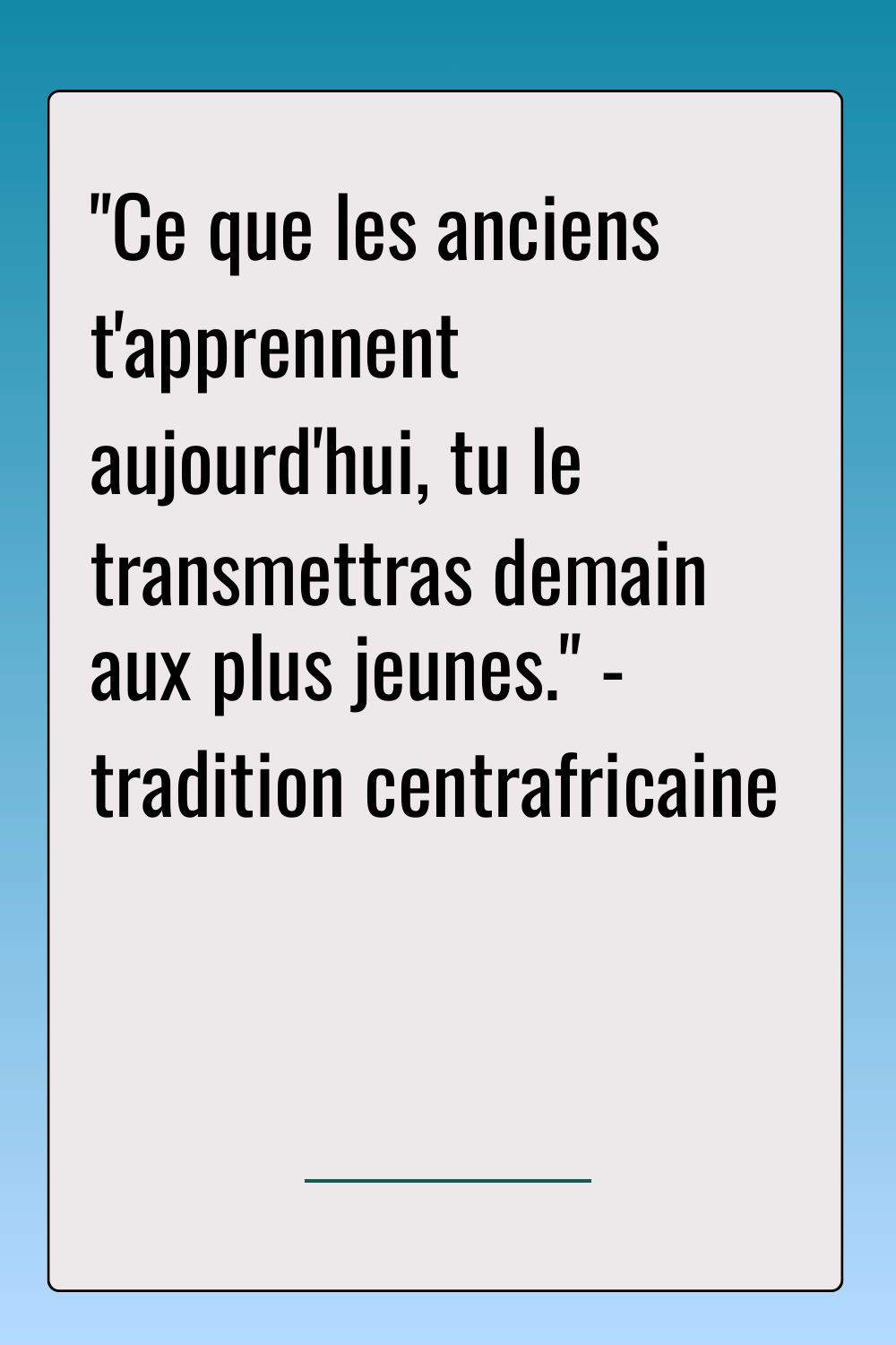Image de citation