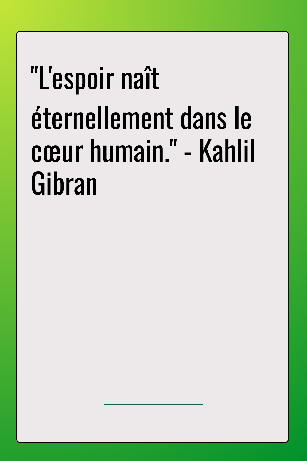 Image de citation