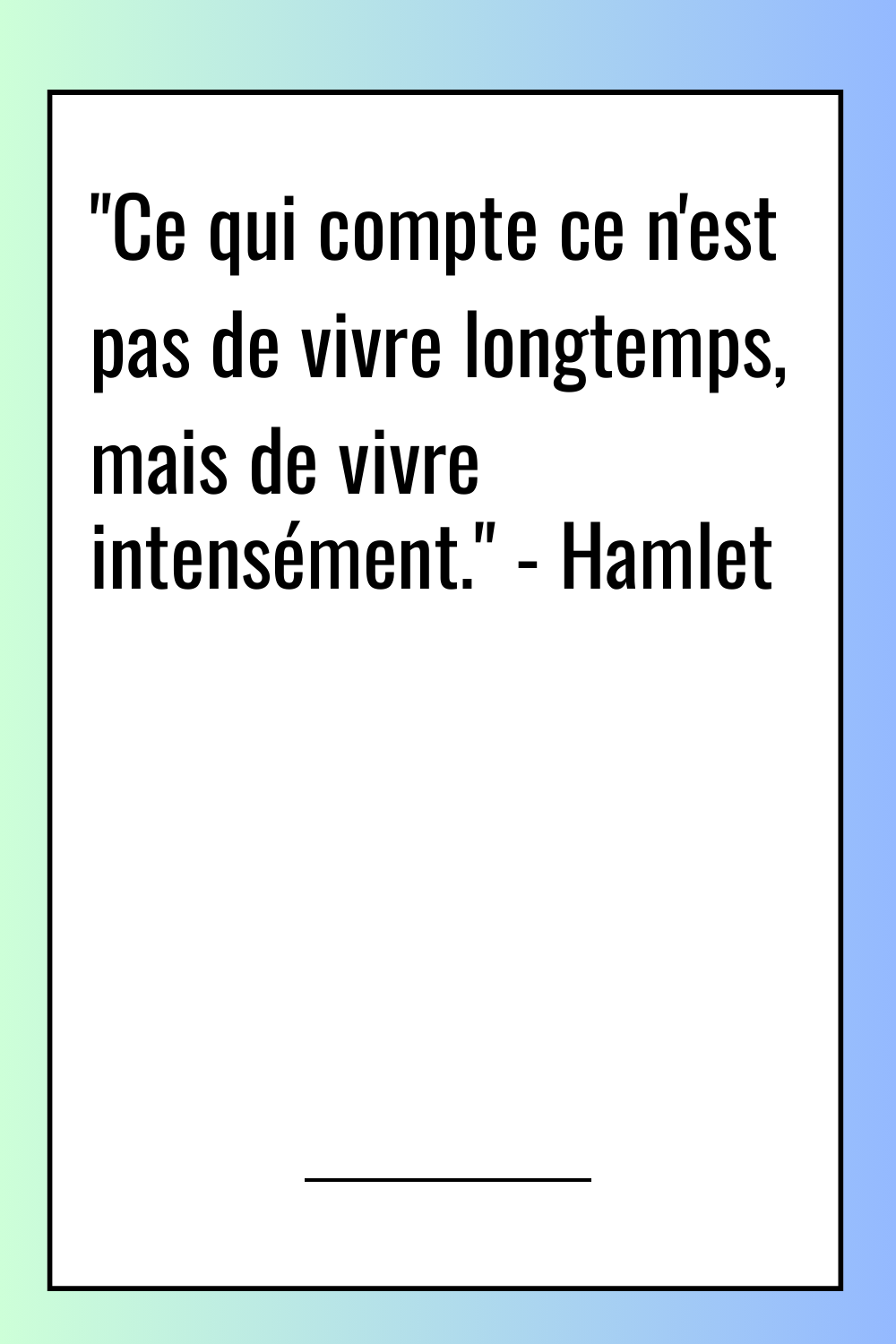 Image de citation