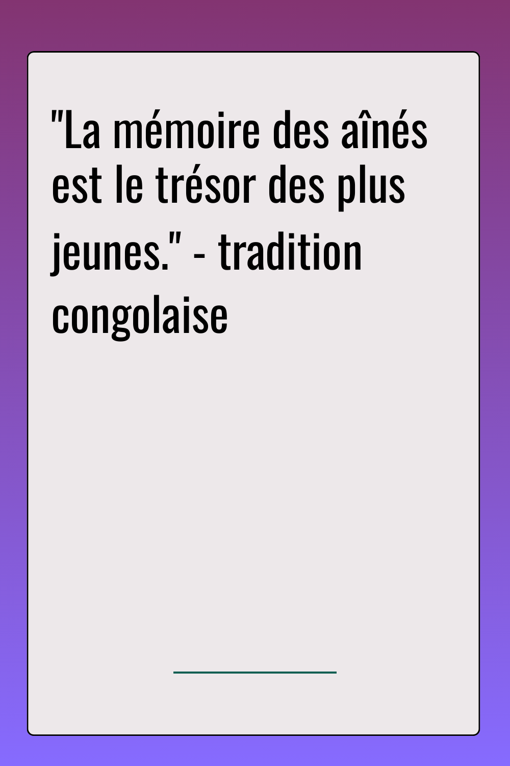 Image de citation
