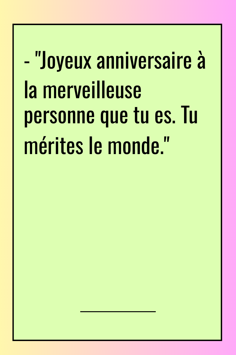 Image de citation