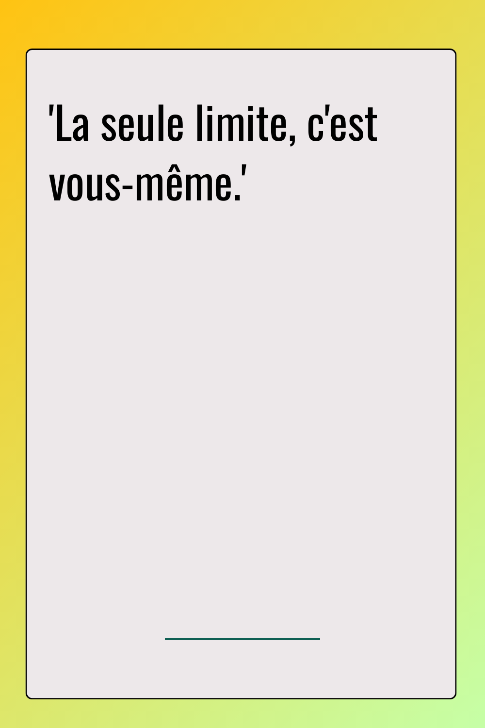 Image de citation