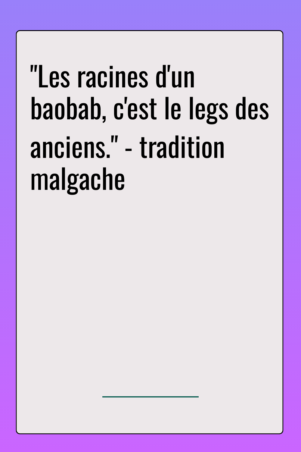Image de citation