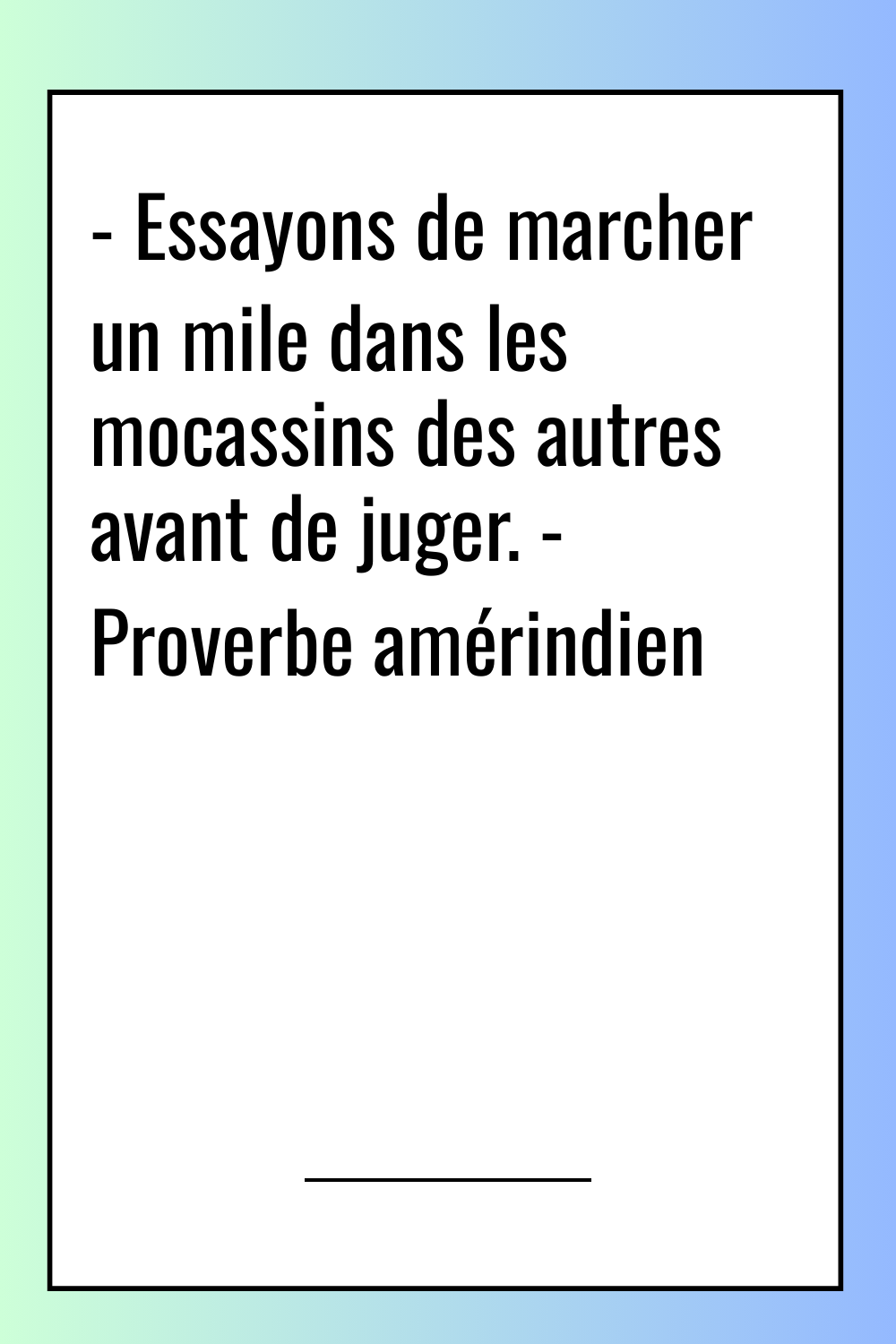 Image de citation