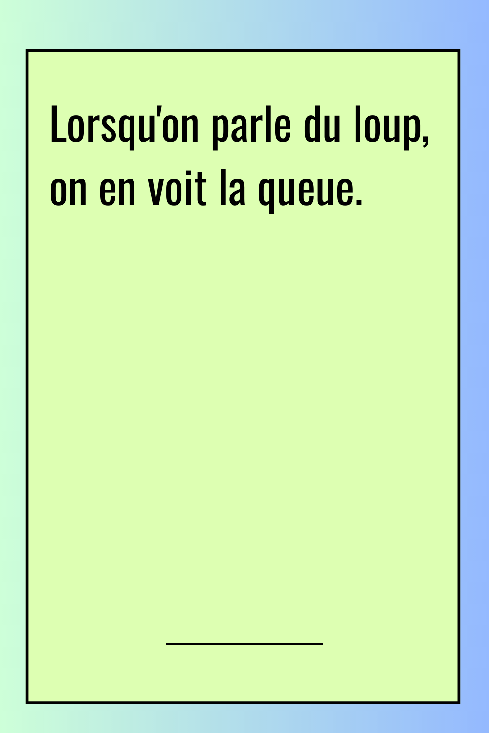 Image de citation