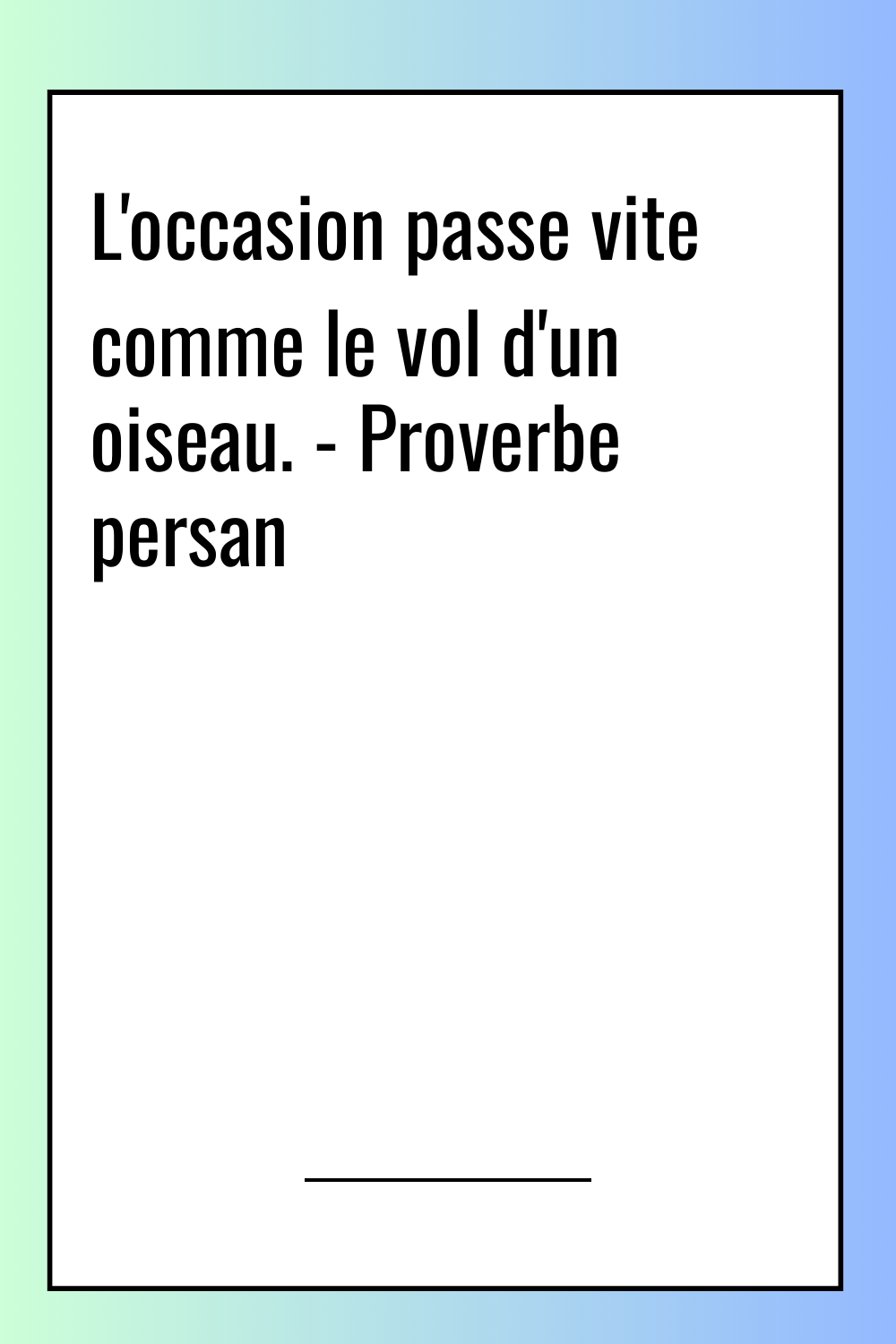 Image de citation