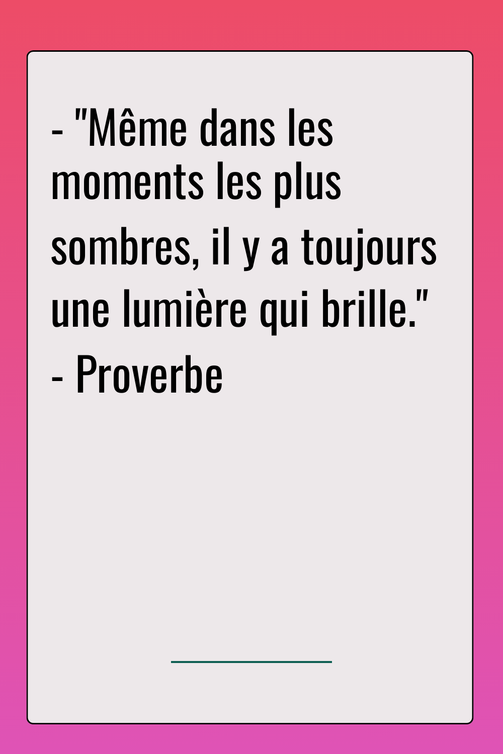 Image de citation