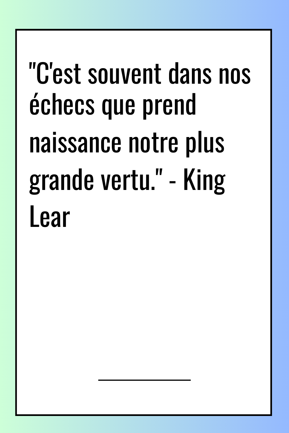 Image de citation