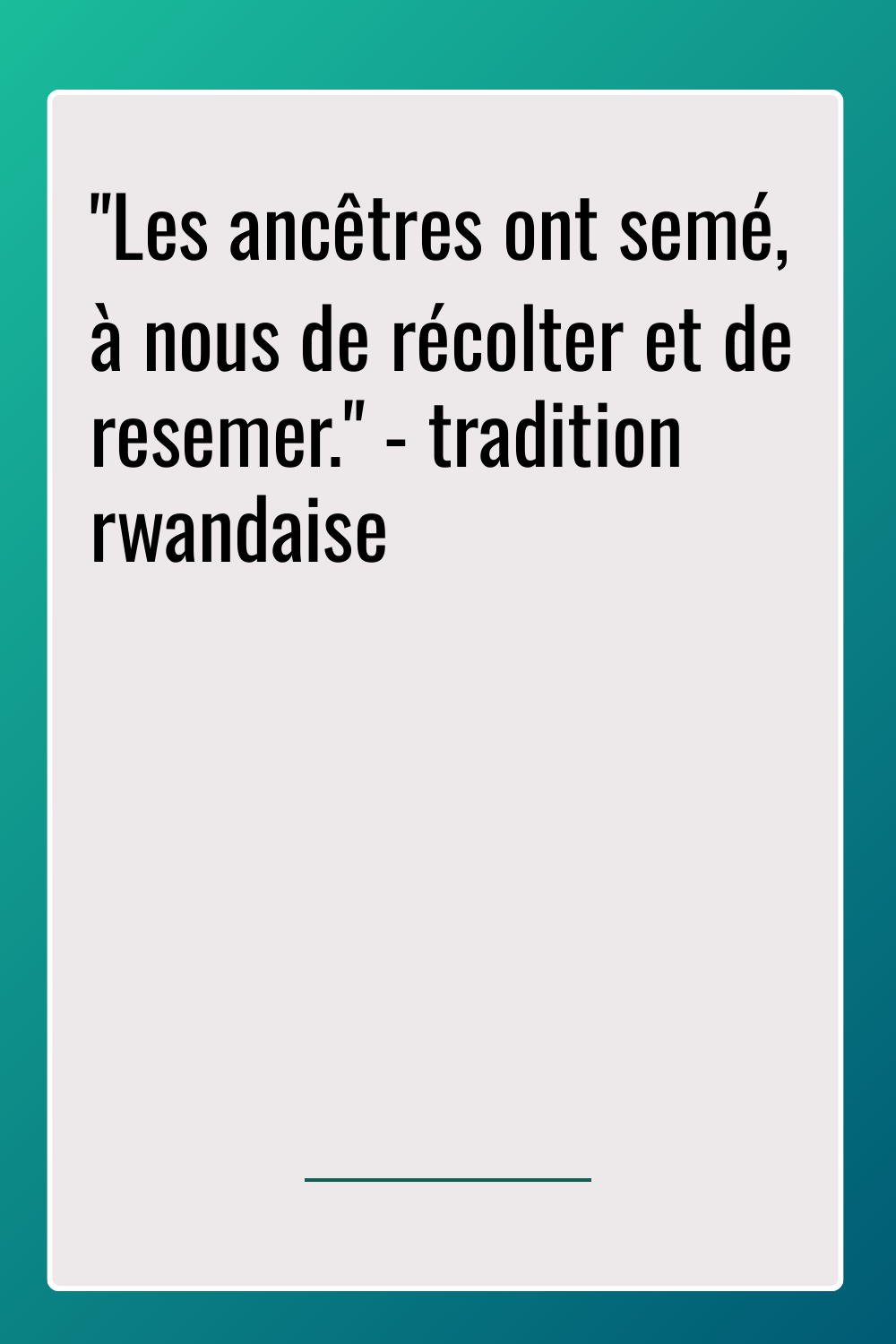 Image de citation