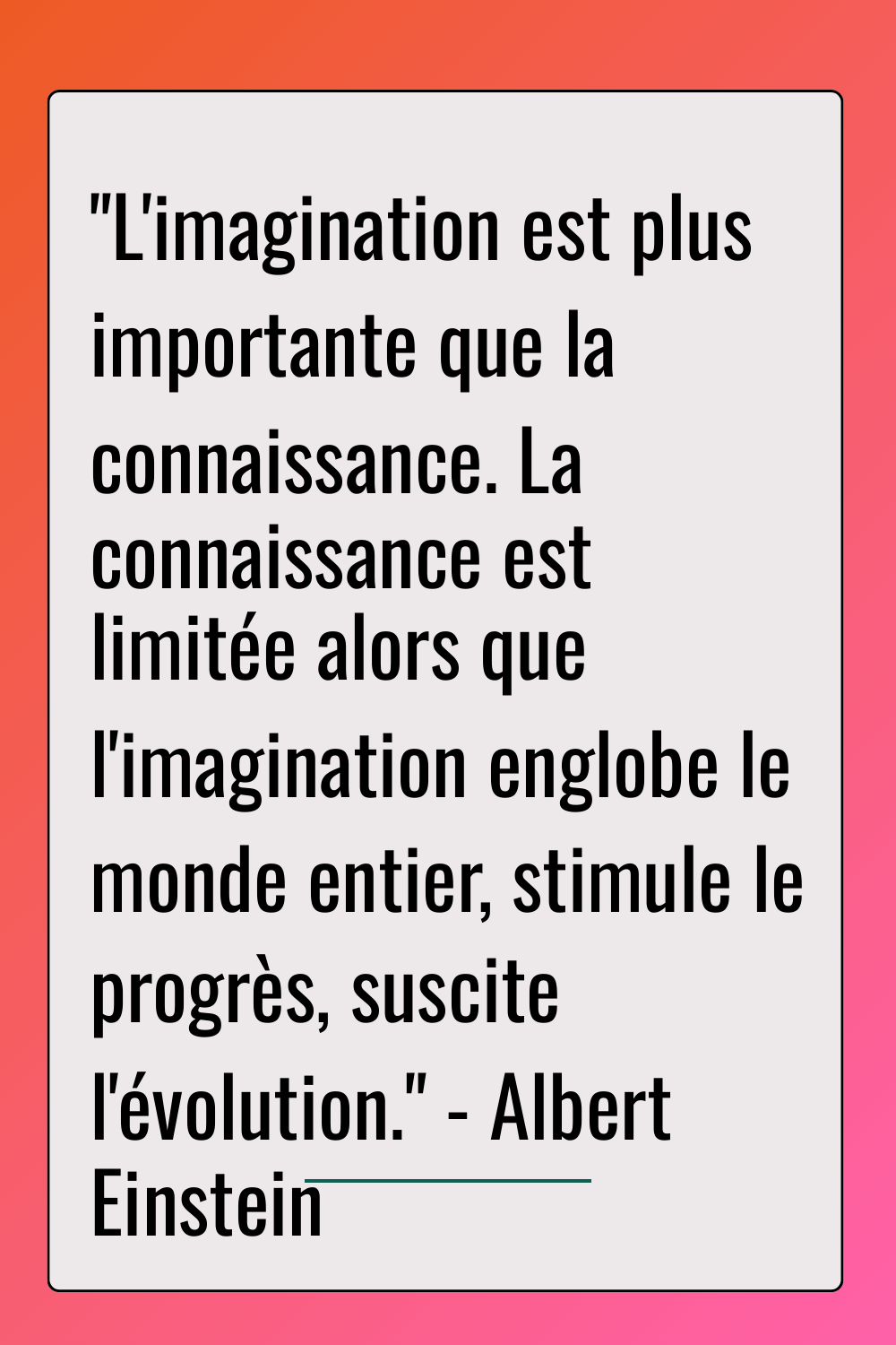 Image de citation