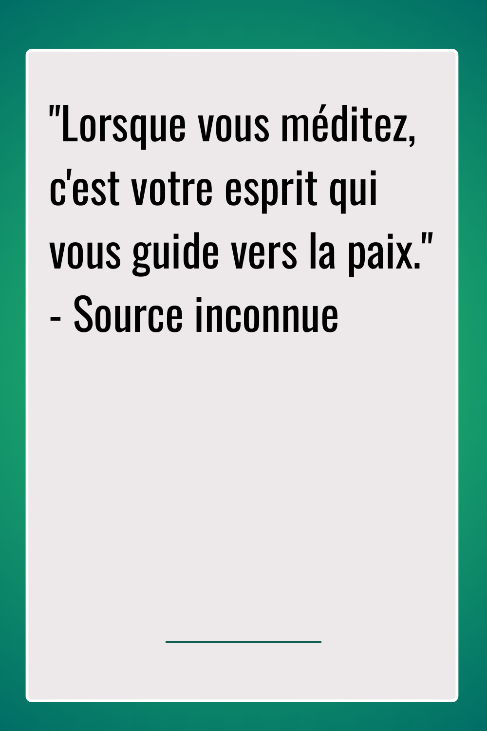 Image de citation
