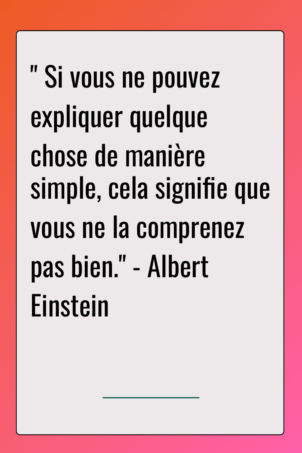 Image de citation