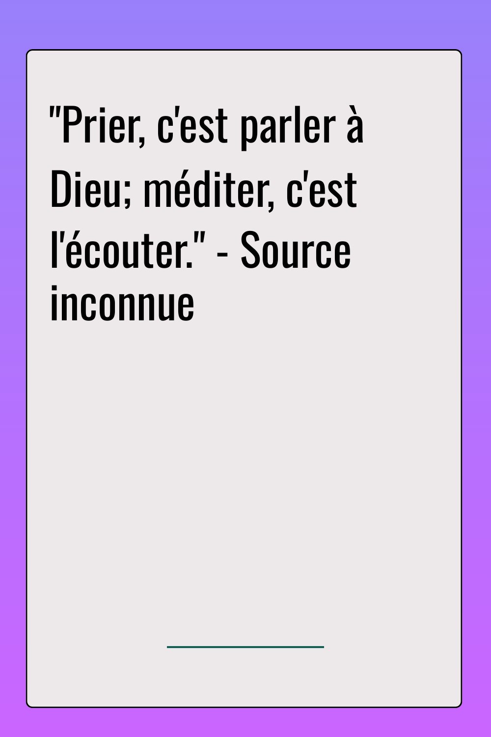 Image de citation