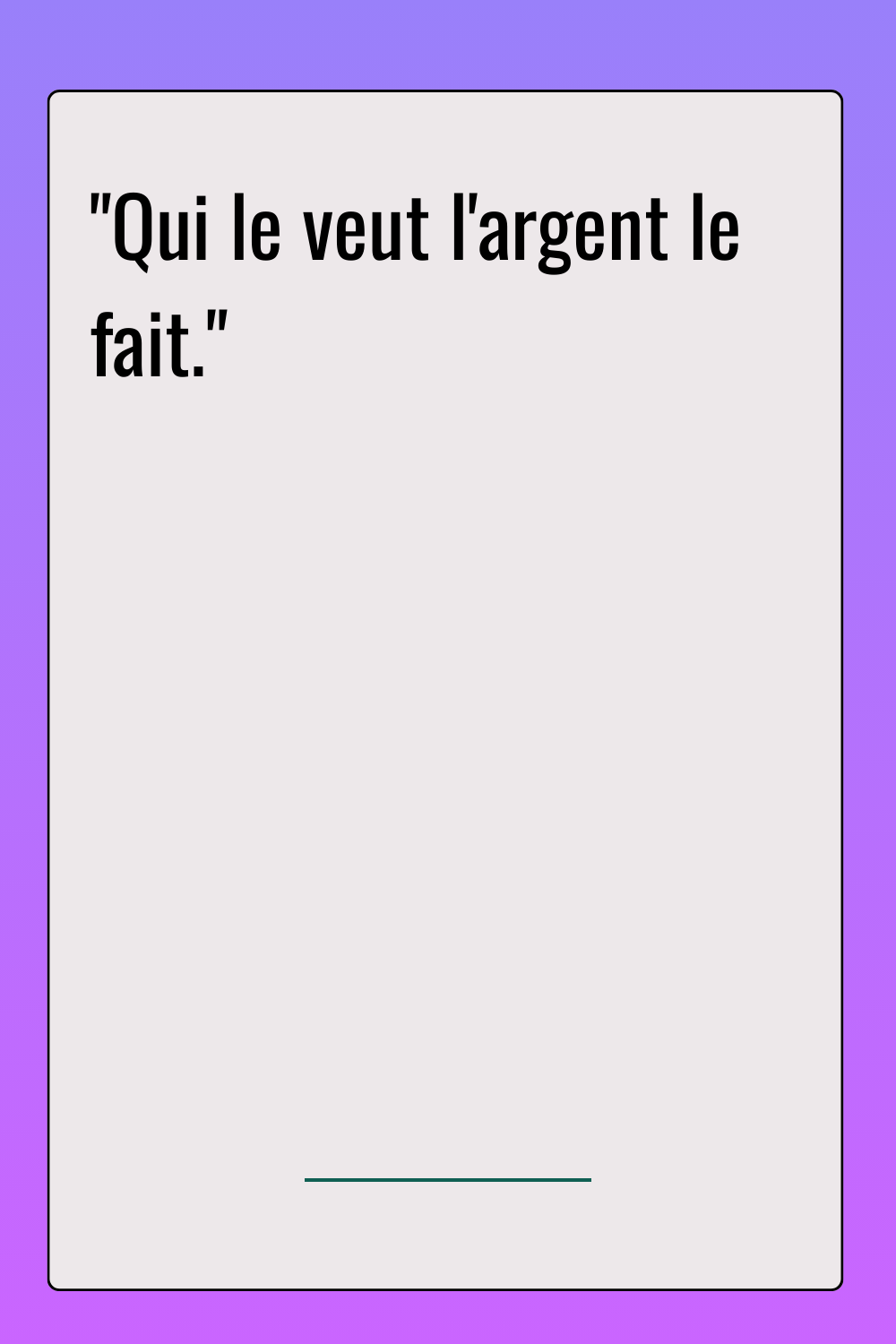 Image de citation