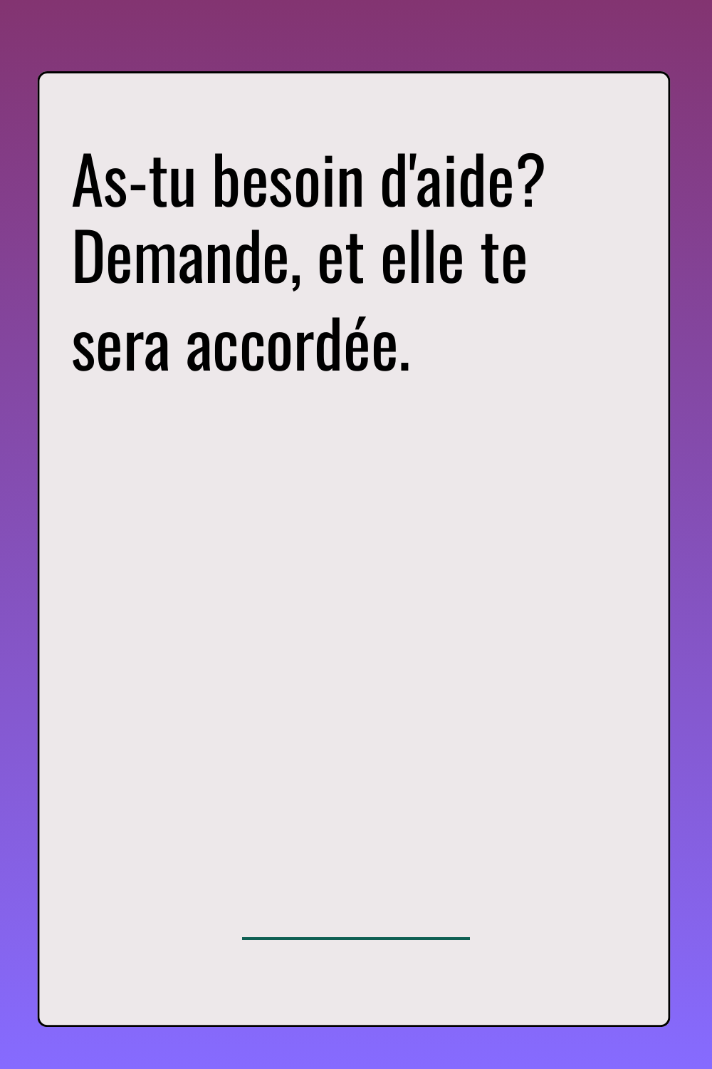 Image de citation
