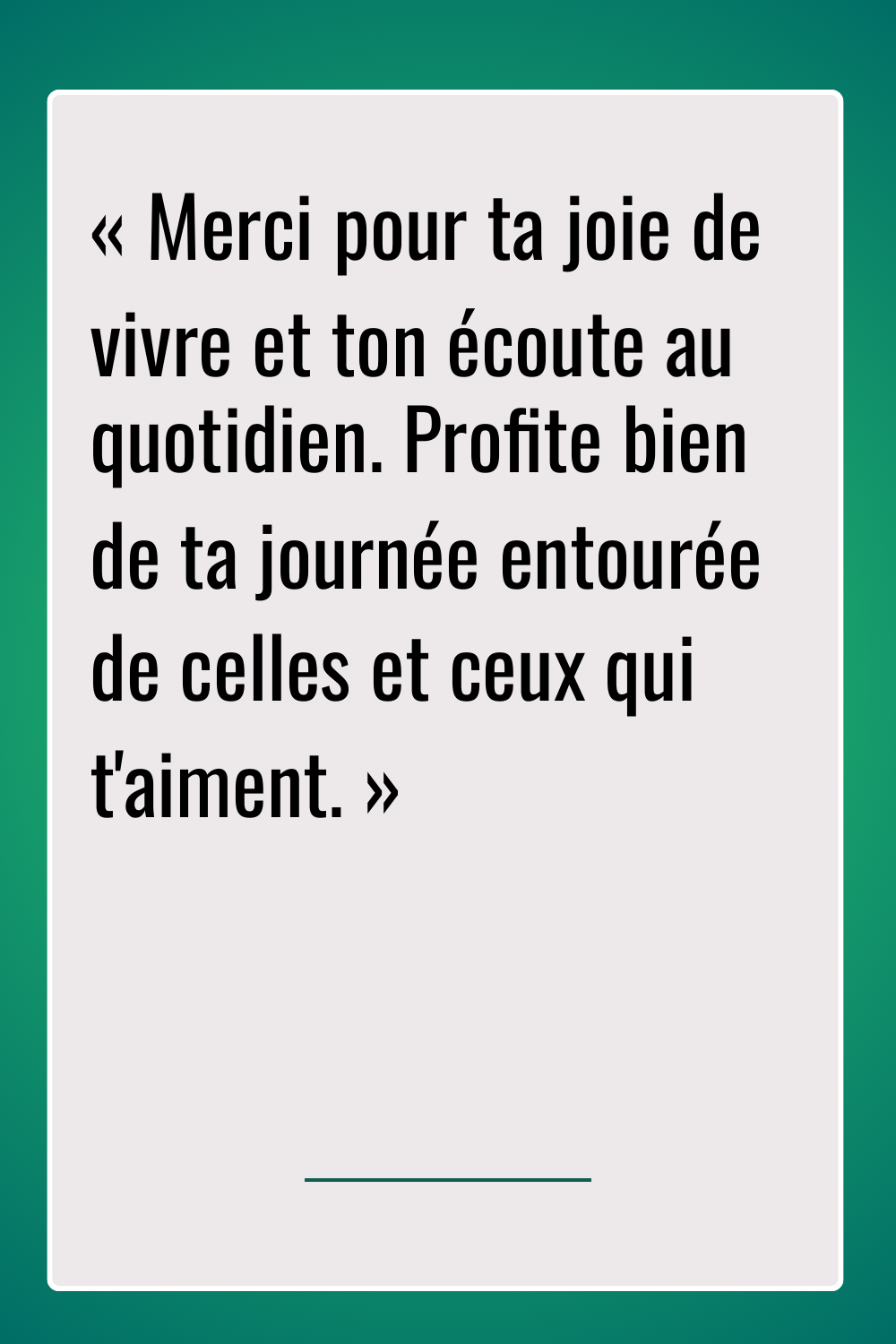 Image de citation