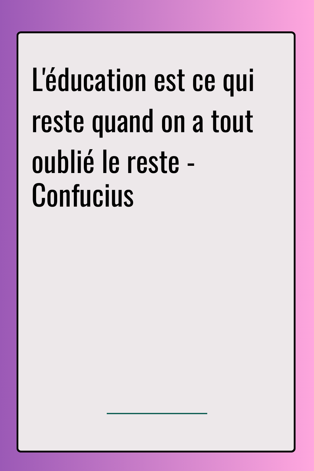 Image de citation